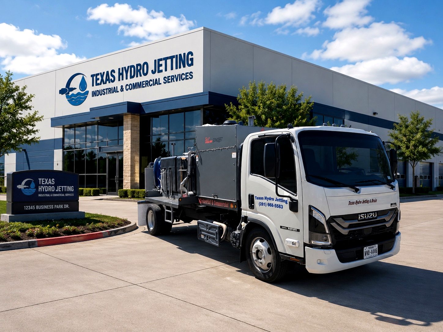 Dallas Hydro Jetting and Drain contact truck